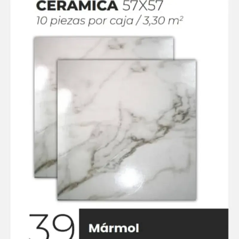 Losas Cerámica Marmol