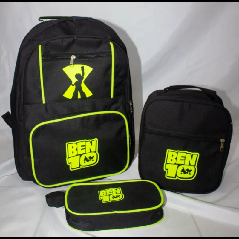 Juegos de mochila, lonchera y porta lápiz