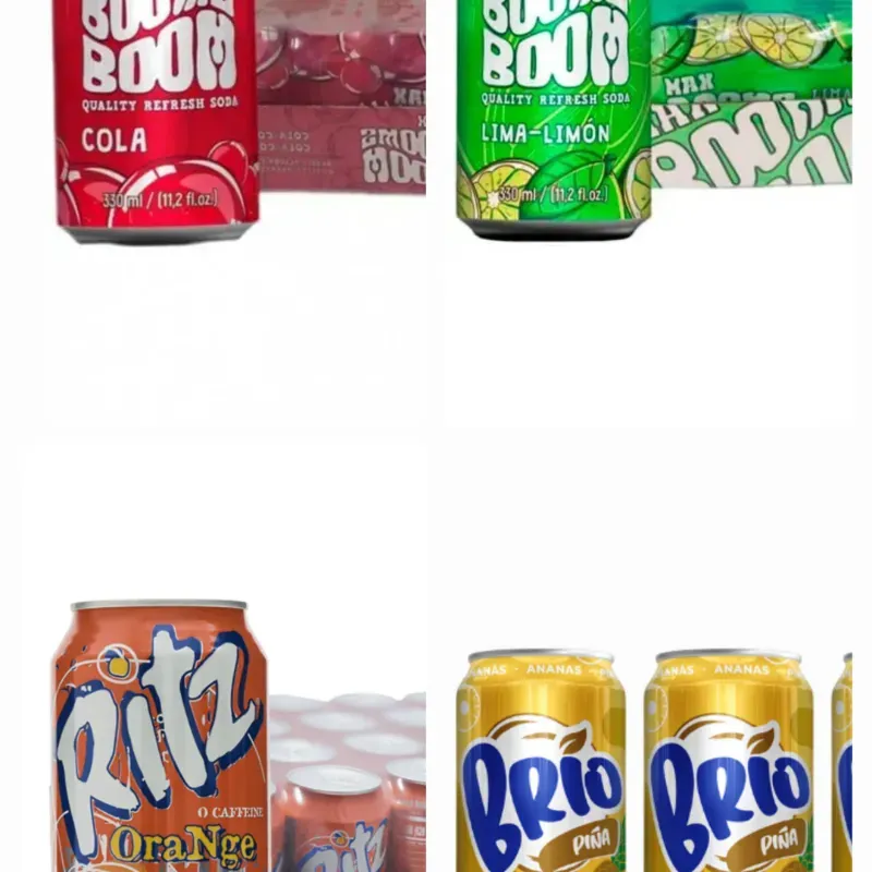  Refrescos ( sodas ) – Caja de 24 latas (330ml)  -