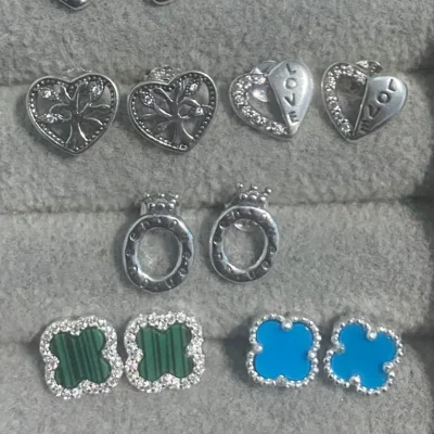 Aretes Plata de Ley S925
