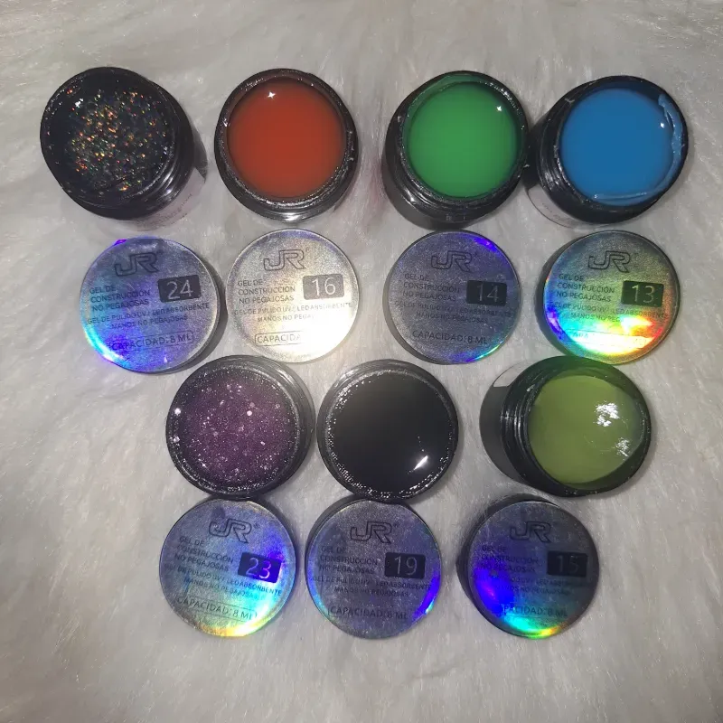 Gel solido Jr de colores