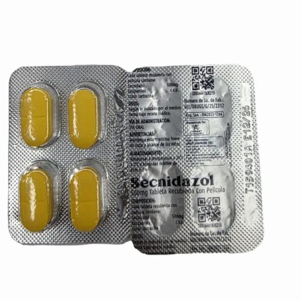 SEZNIDAZOL (500mg,4t)(VENCE 12_2026)
