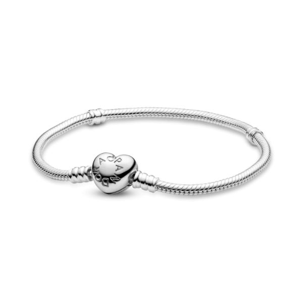 Pulsera Flexible (Cierre de Corazón)