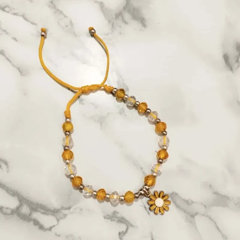 PULSERA SHAROWSKI AMARILLO