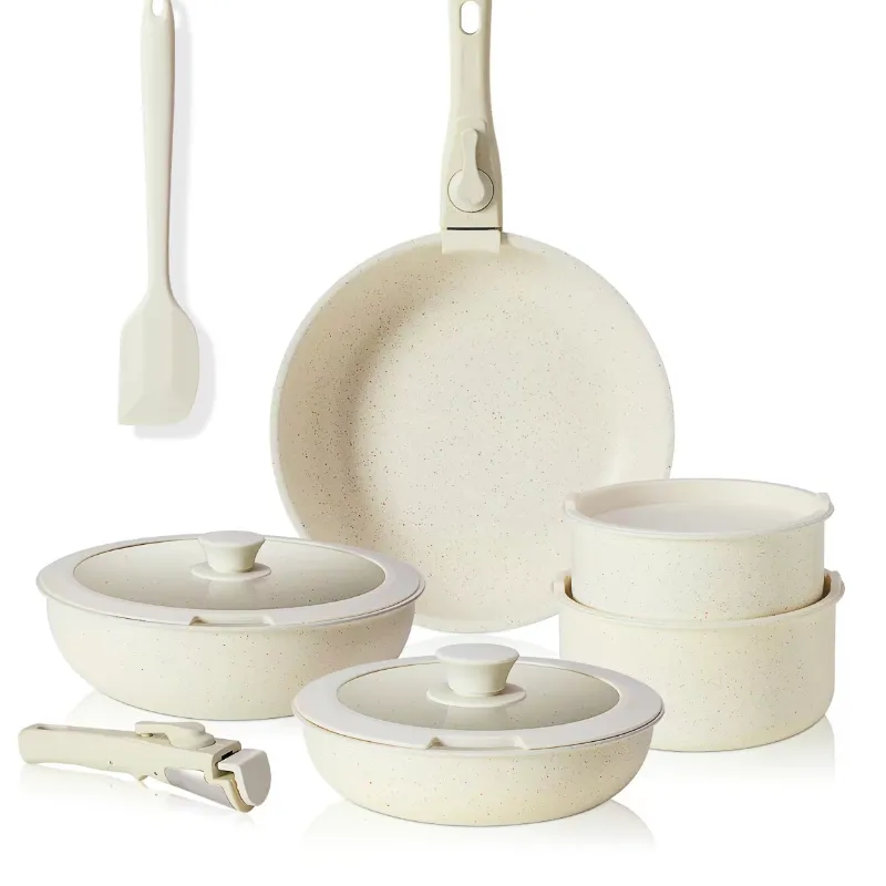 Juego de 12 Ollas y Sartenes