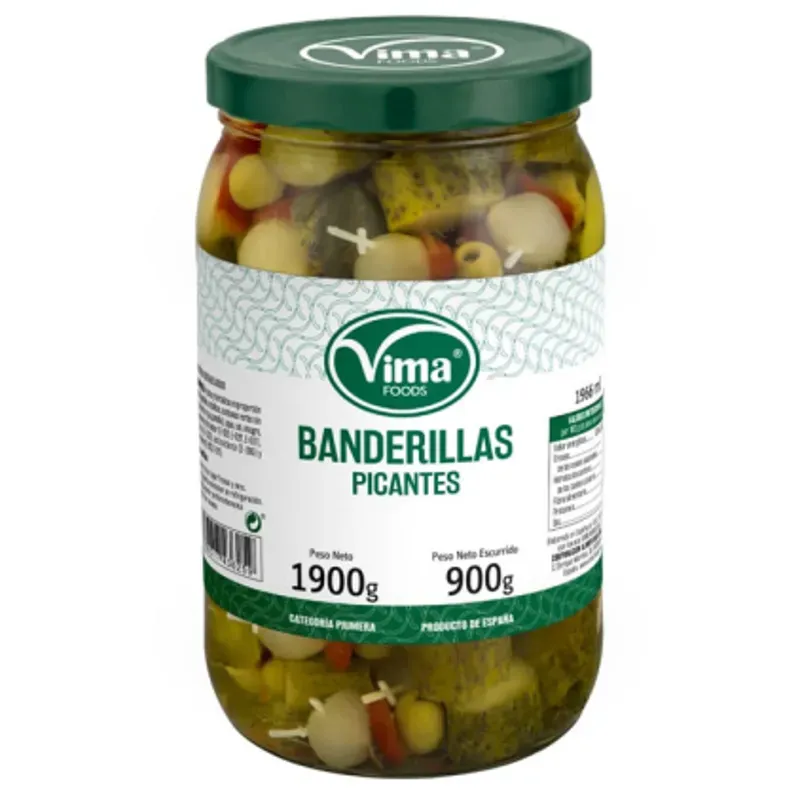 BANDERILLAS PICANTES 1900 C/6 1000062 PRECIO 10.13