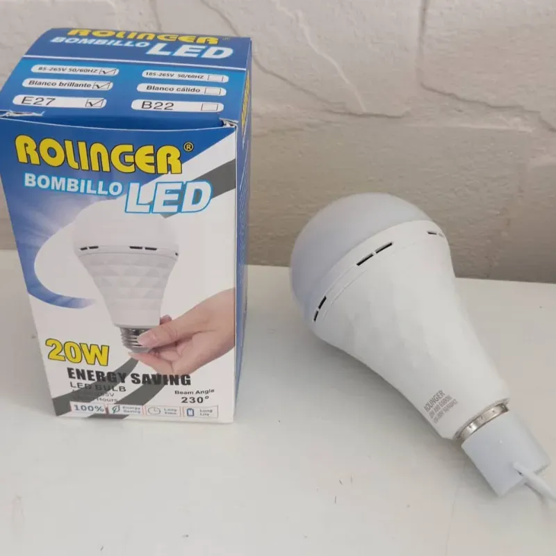 Bombillos Recargable de 20 W