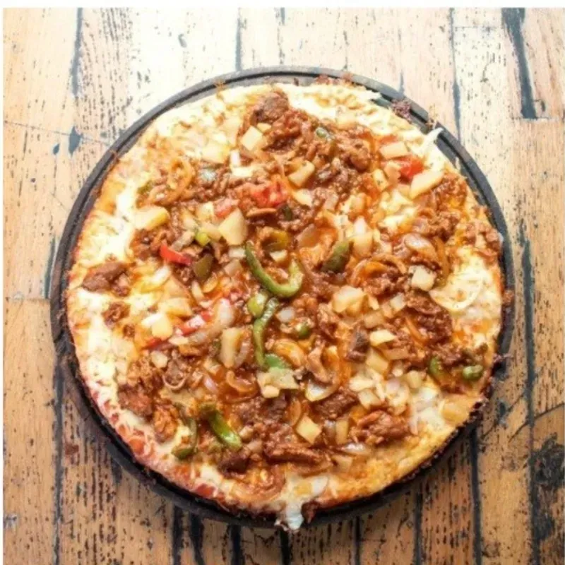 Pizza Al Campestre al carbón