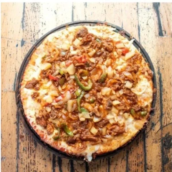 Pizza Al Campestre al carbón