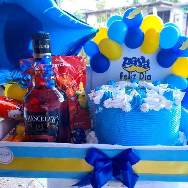 Caja con dulce