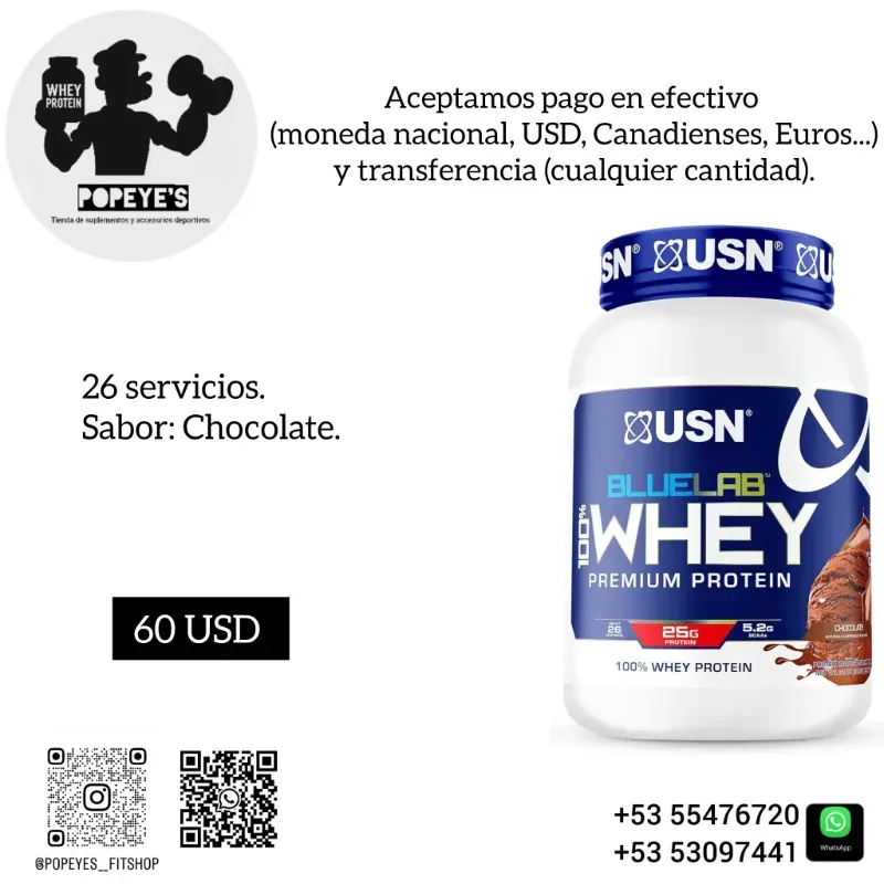 Whey protein USN BlueLab