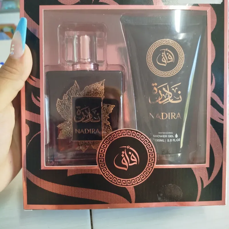 Set de perfume y crema