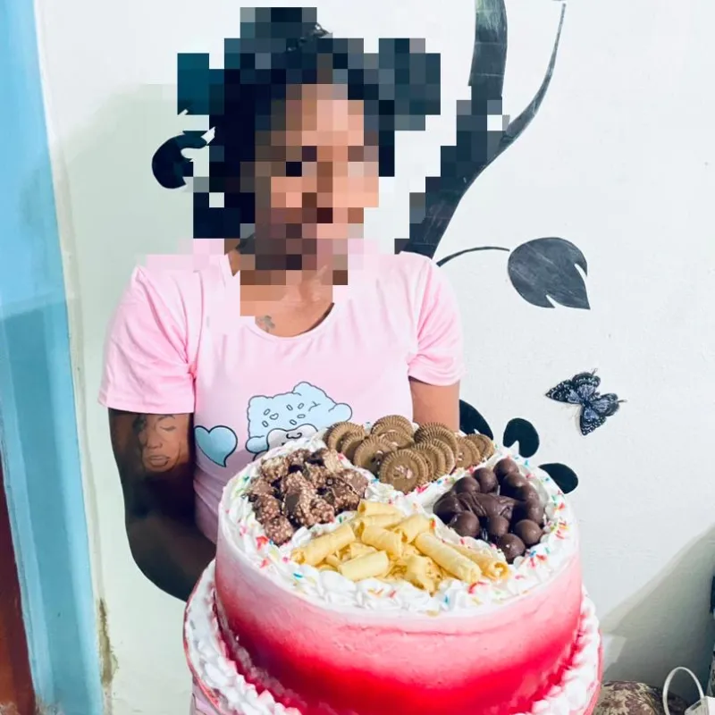 Pastel de 28 cm de diámetro