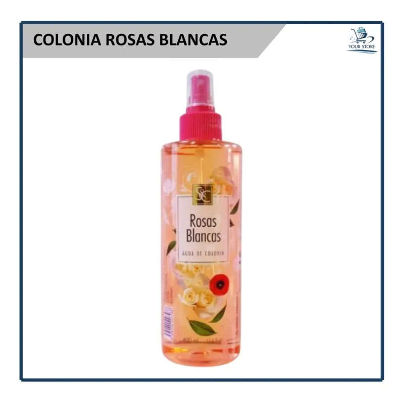Agua de Colonia Rosas Blancas (400ml)