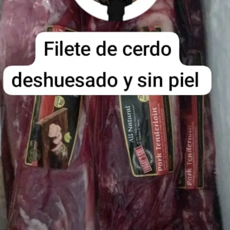 Filete de cerdo deshuesado
