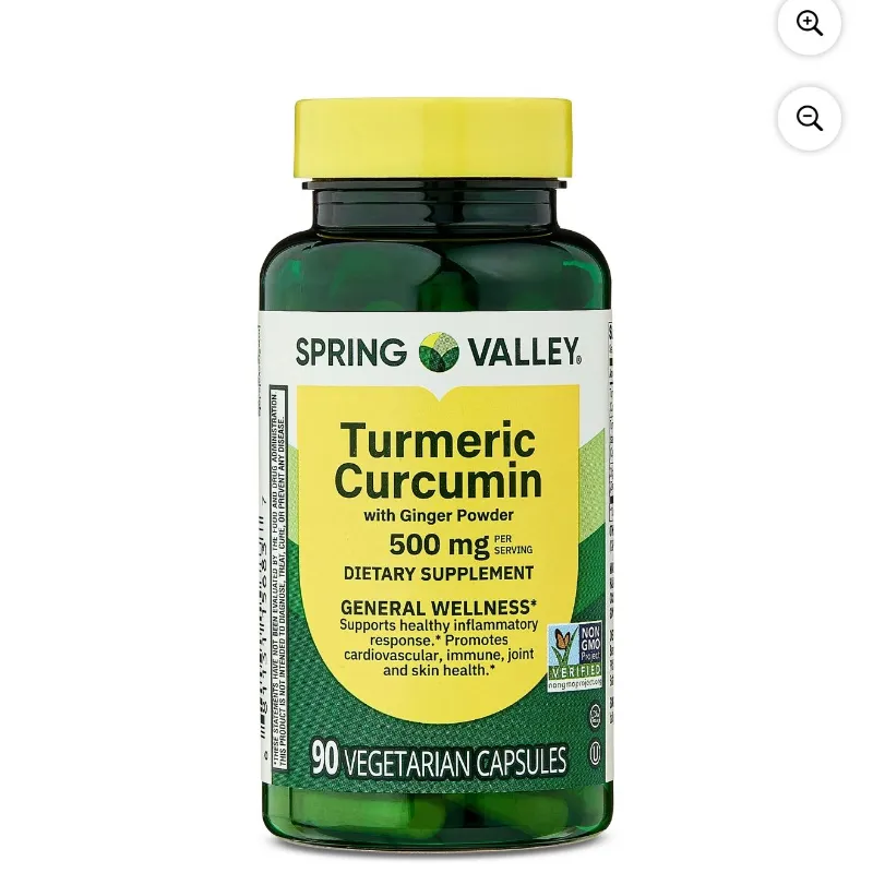 Cúrcuma con curcumina + jengibre 