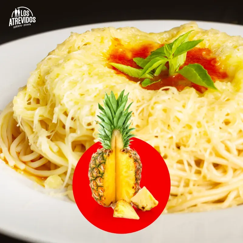 Spaguetis Hawaianos