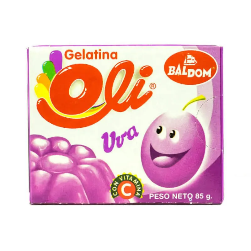 Gelatina Oli Uva 85gr