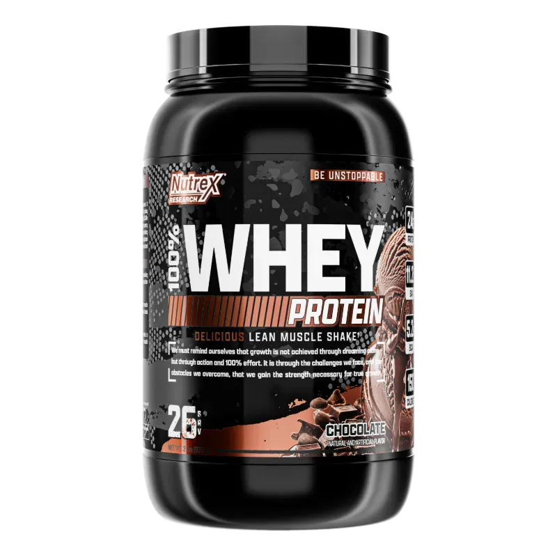 Nutrex® 100% Whey Protein 2Lb - 26 servings