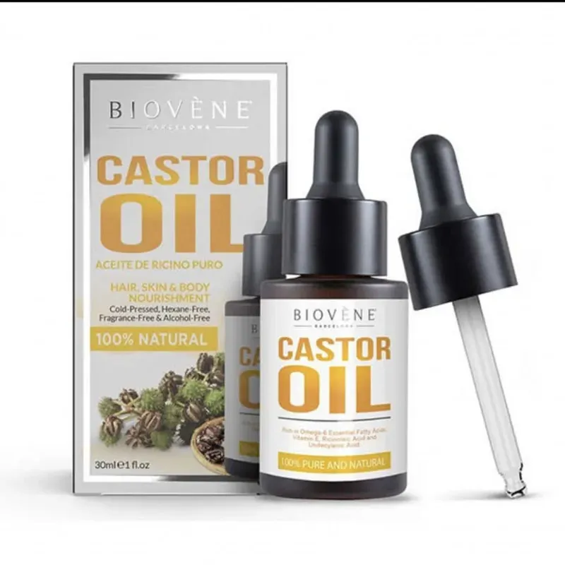 ACEITE DE RECINO PARA EL CABELLO y LA PIEL