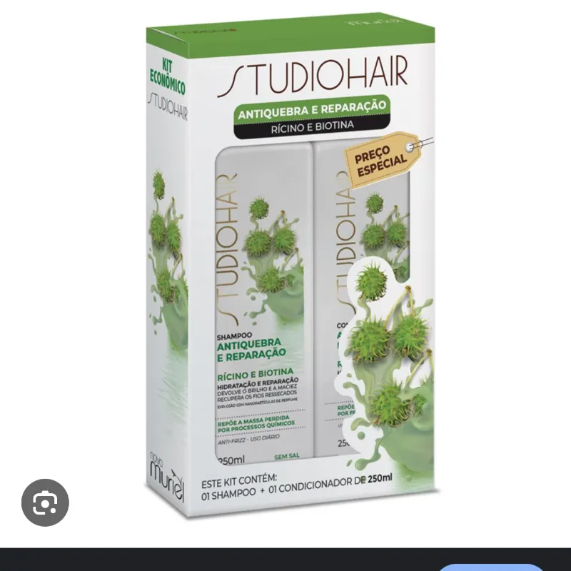 Juego de shampoo y acondicionador