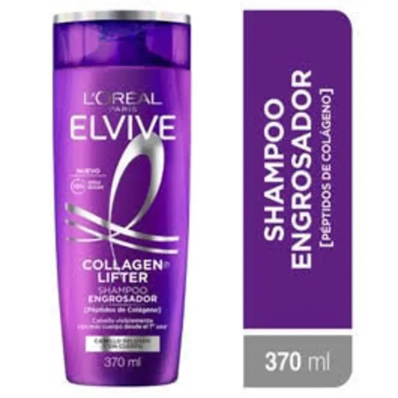 Juego de Champú y acondicionador Loreal collagen lifter 370ml