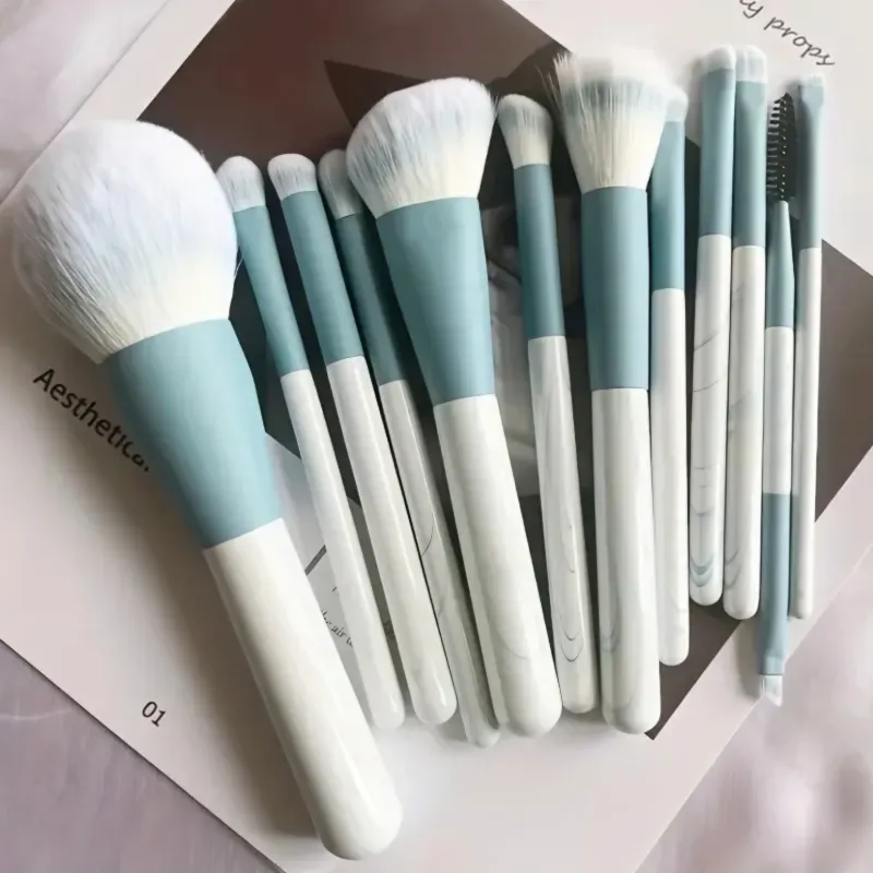 Set Brochas/ Gris-blanco