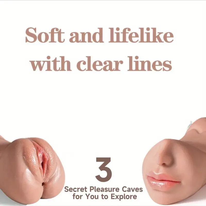 Vagina Portátil 3n1. 