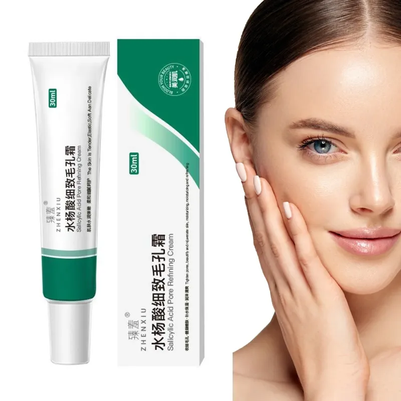 Crema refinadora de poros con ácido salicílico