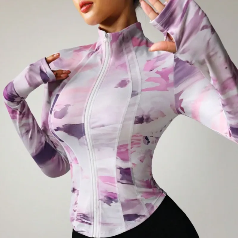 Chaqueta deportiva con cremallera