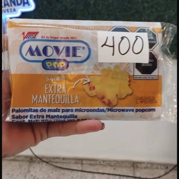 Palomitas de maíz de mantequilla
