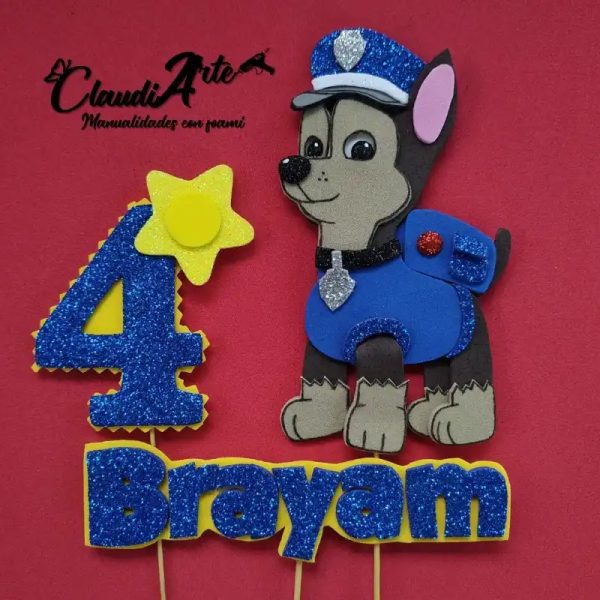 Cake topper (Patrulla Canina)