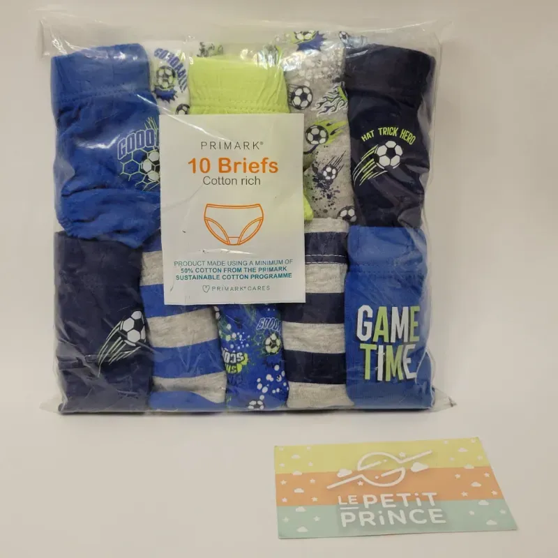 Pack 10 calzoncillos PRIMARK #0004