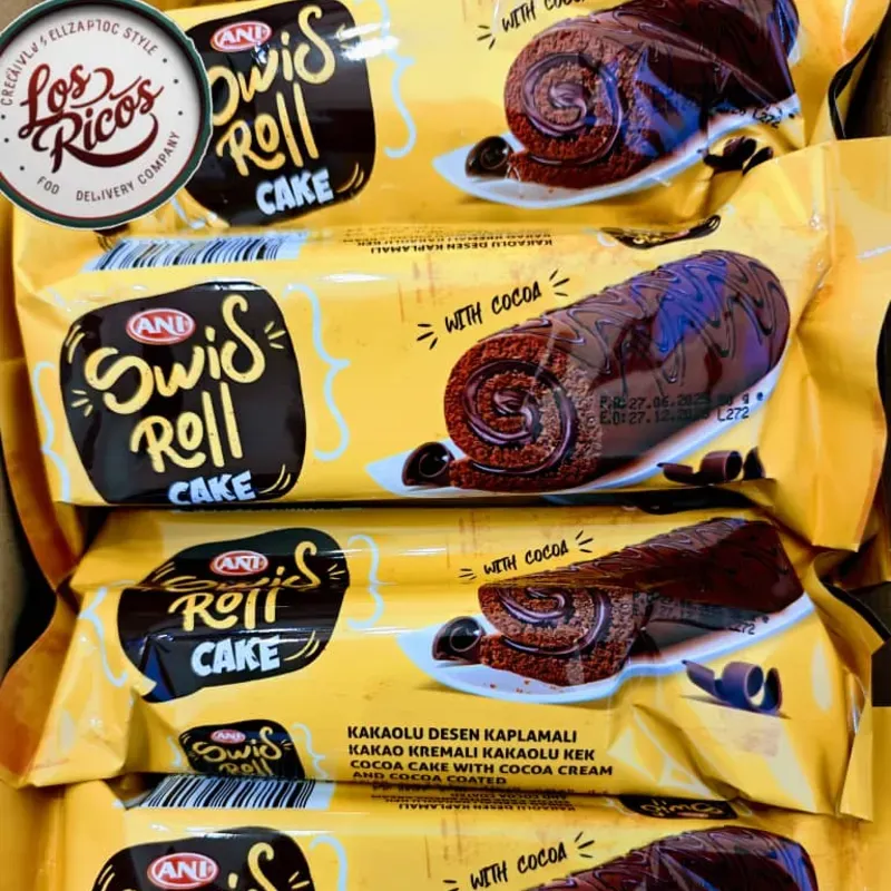 Swis Roll Cake de chocolate 