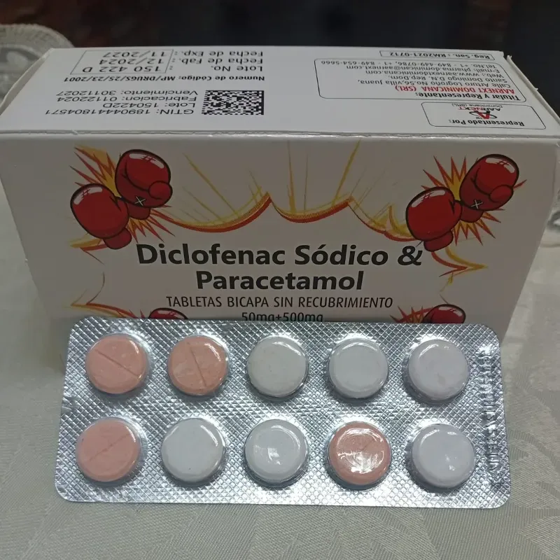  Diclofenaco c/p (10 tab de 500/50 mg)