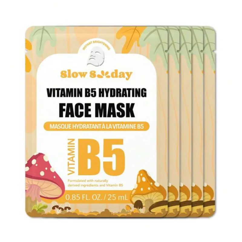 Mascarilla facial de vitamina B5