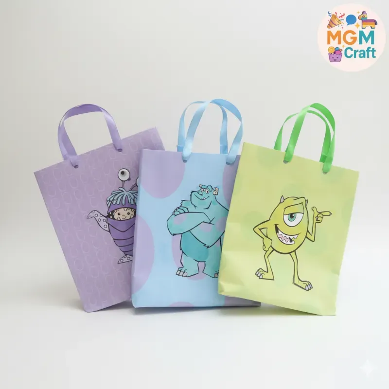 Bolsitas para cumpleaños temática Monsters Inc