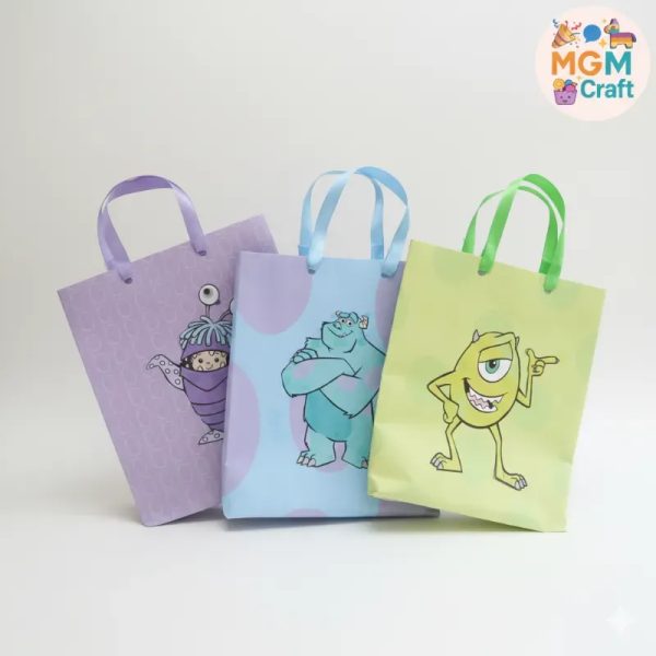 Bolsitas para cumpleaños temática Monsters Inc
