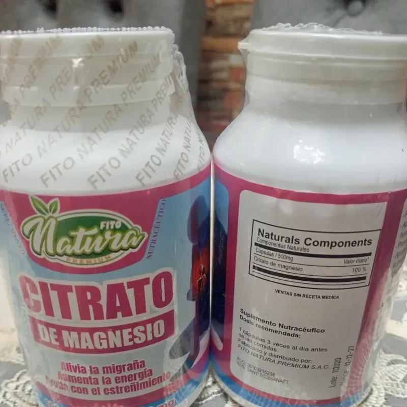  Citrato de Magnesio
