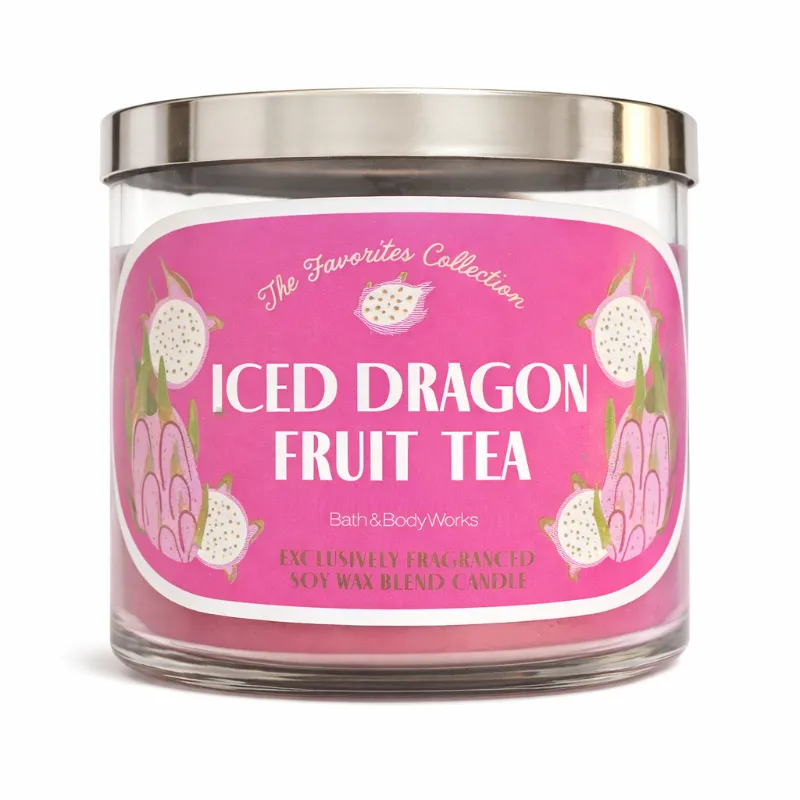 Iced Dragón Fruit Tea