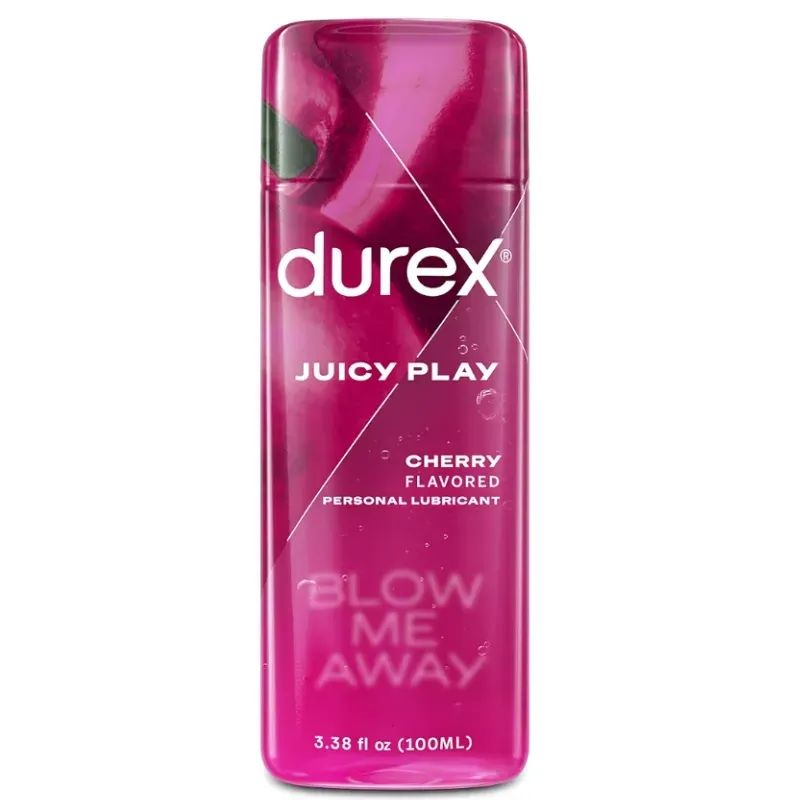 Lubricante Durex Juicy Play Cereza (100 ml)