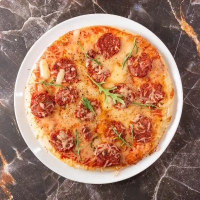 Pizza de Chorizo Ibérico