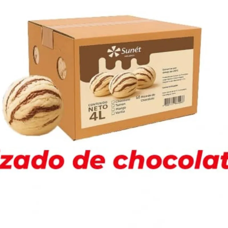 Helado por caja de 4L