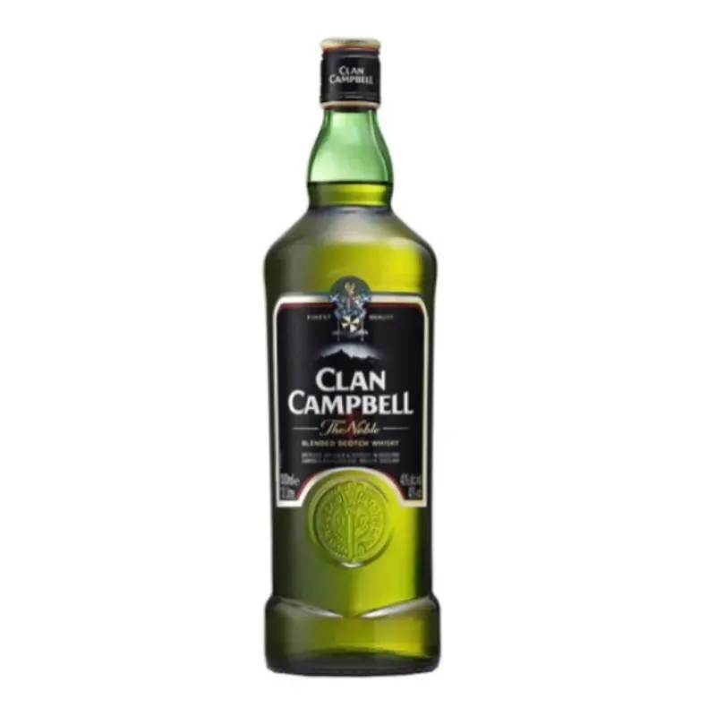 WHISKY CLAN CAMPBELL 1L + 2 ENERGIZANTES