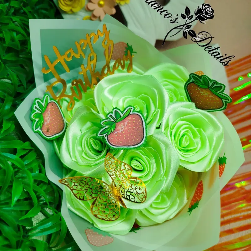 Ramo de 10 rosas eternas