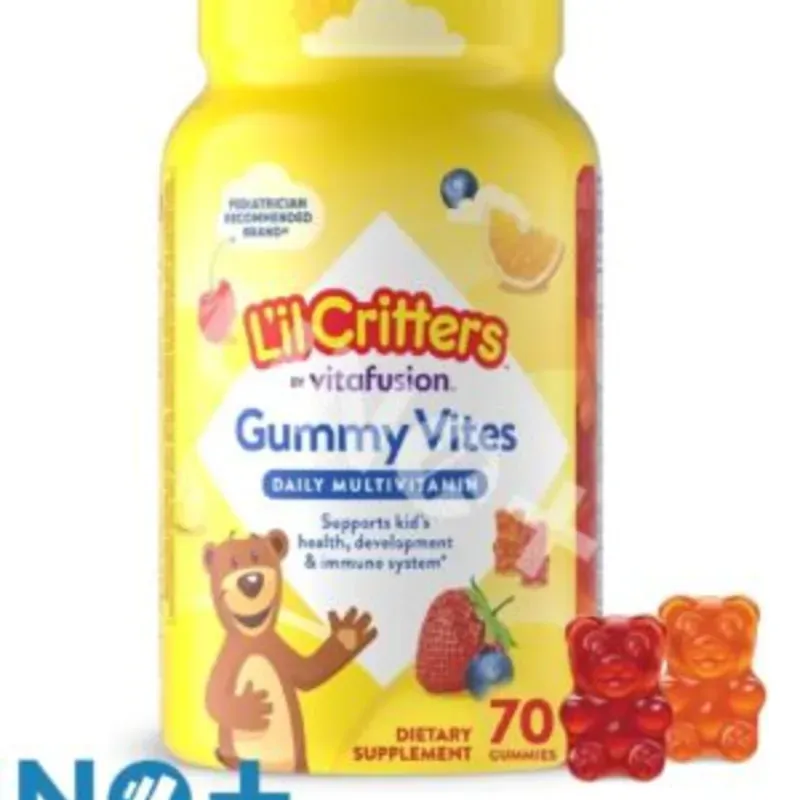 Vitafusión multivitaminas para niños.