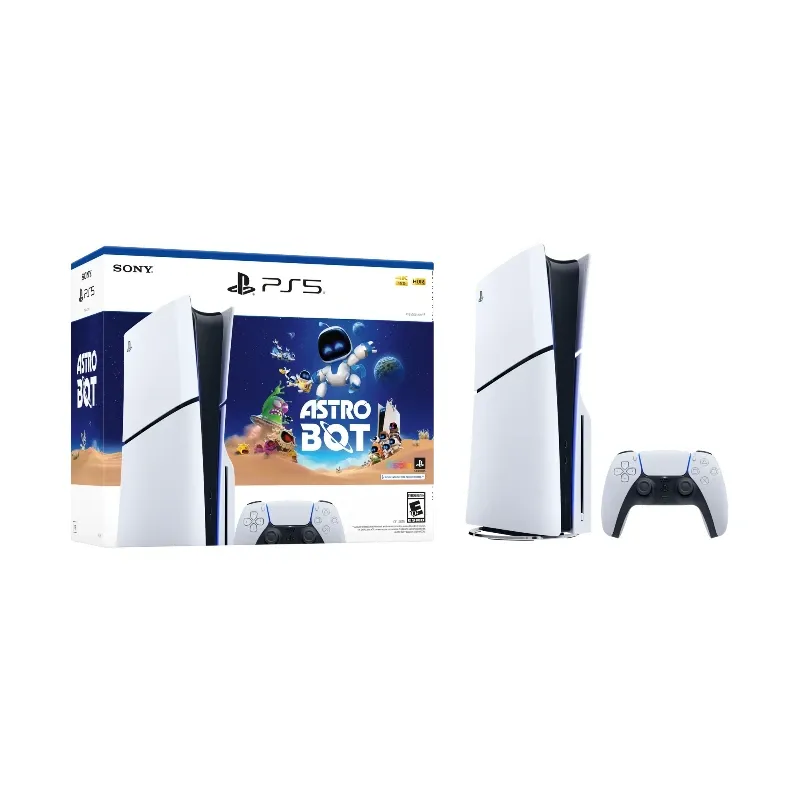 PlayStation 5 con Lector de Discos Slim (1 TB) – Bundle con ASTRO BOT