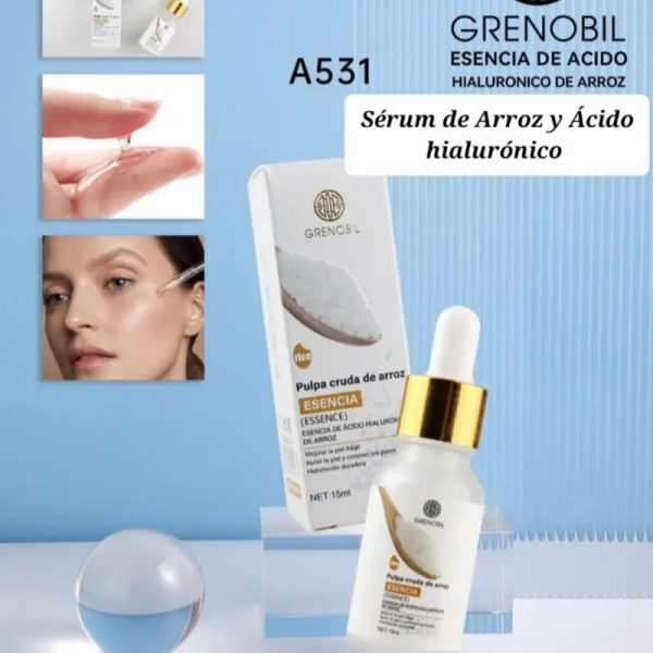 Sérum de Esencia de Ácido Hialurónico de Arroz