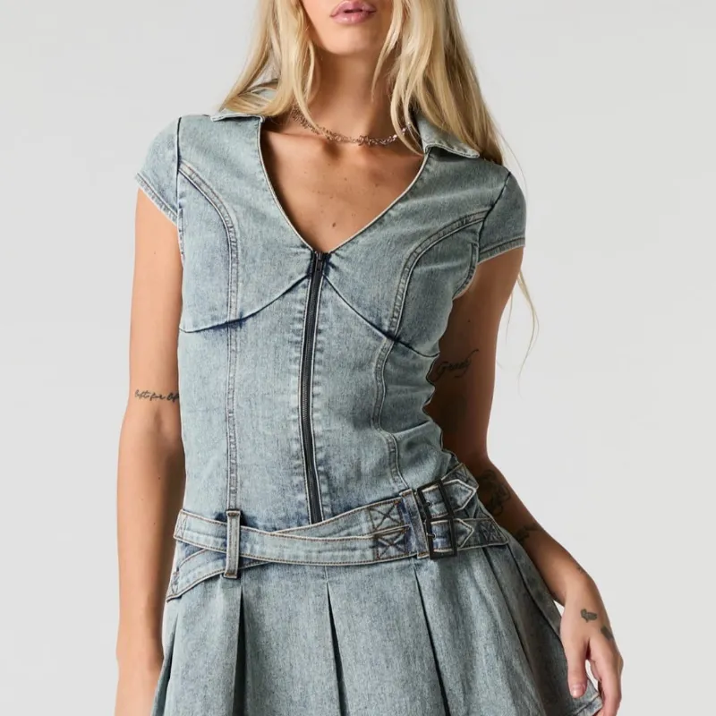 Vestido Mezclilla Forever 21