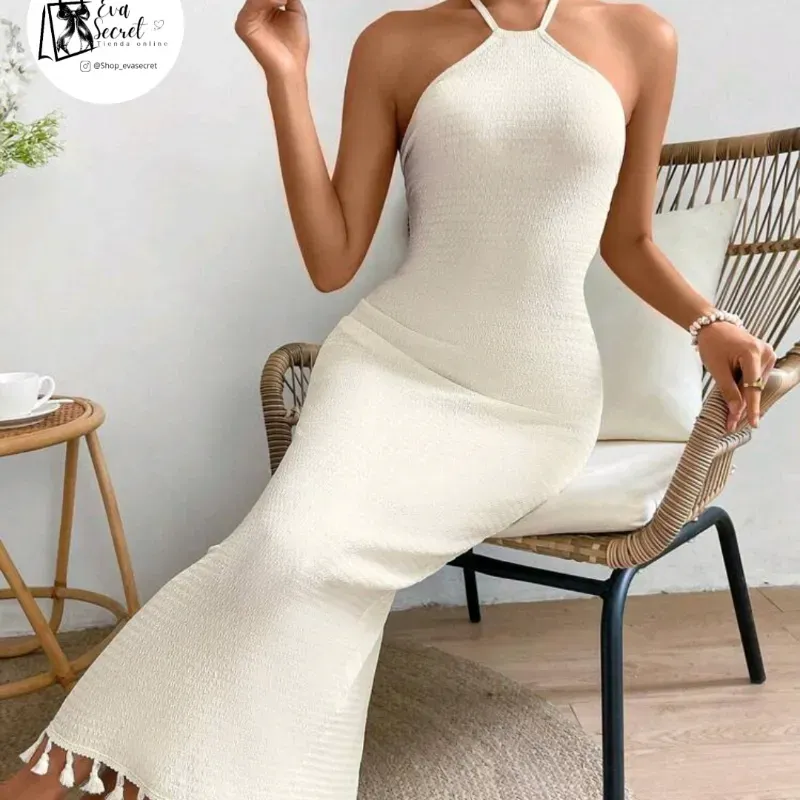 Vestido largo talla L